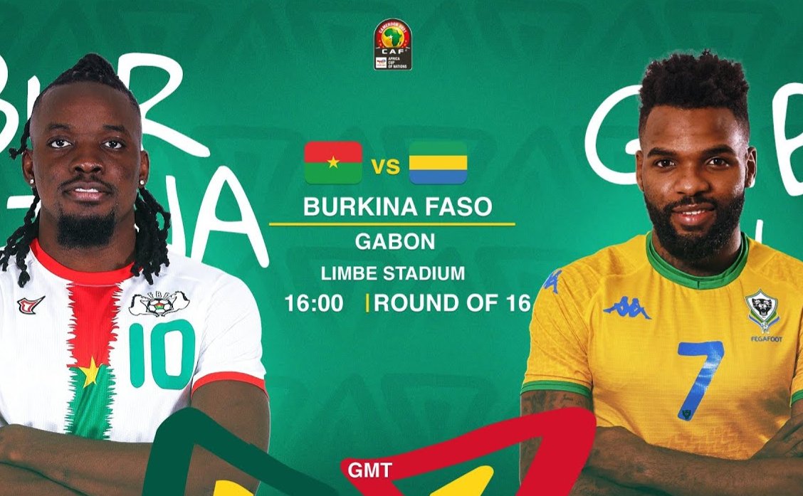 Affiche : Étalons du Burkina Faso vs Panthères du Gabon